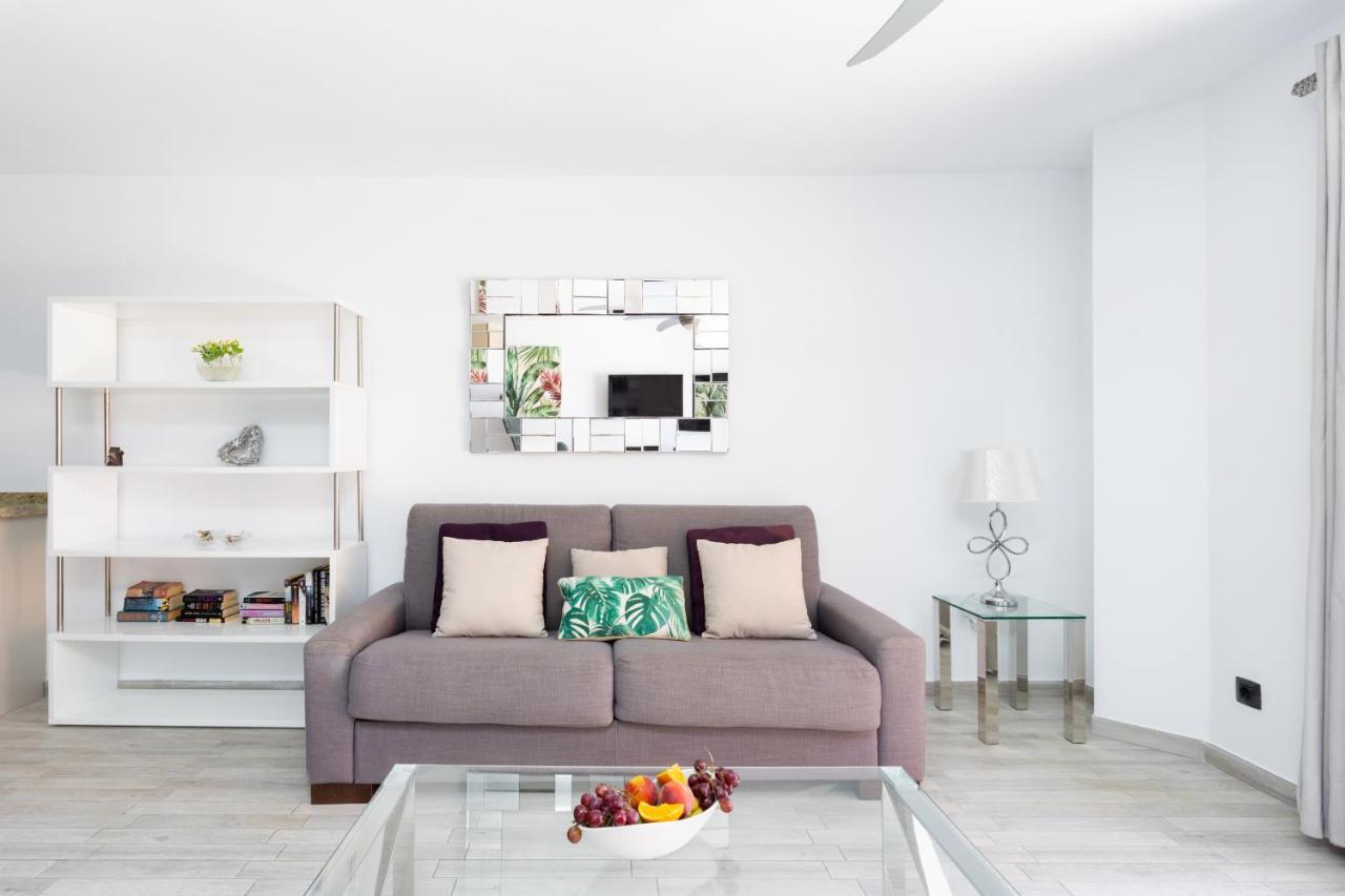 Exclusive Attic Las Vistas 3 With Breathtaking Sea View, Only 100 M To The Sea, Heated Pool, Aircon, Wifi Arona  Exteriör bild